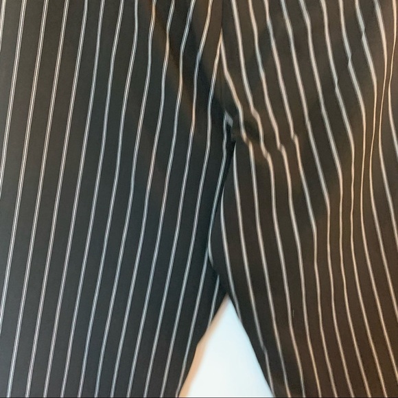 Womens Plus Size 89th + Madison Black & White Stripe Capris Pants 16w - Picture 6 of 11